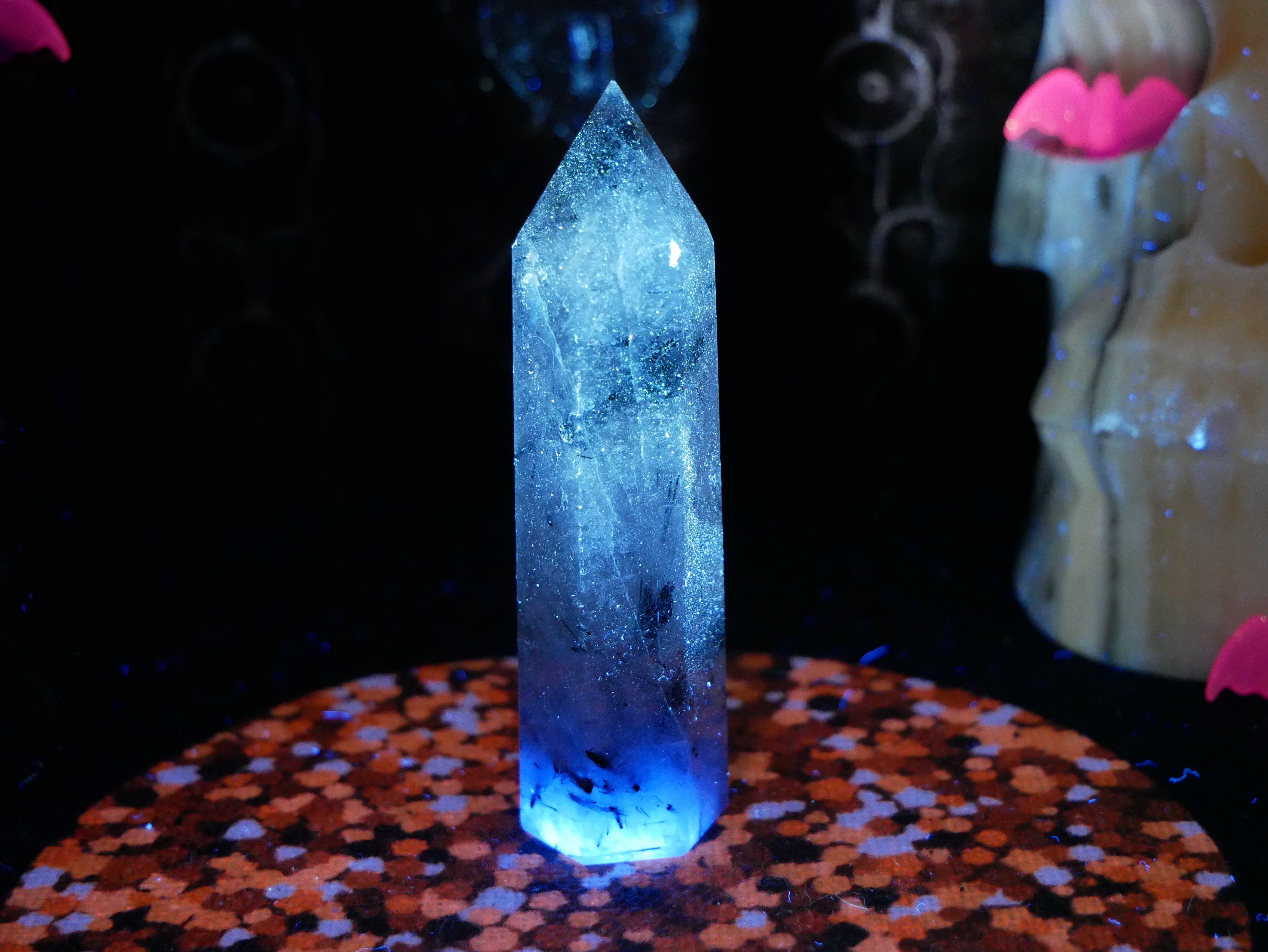 Tourmalinated Quartz Tower