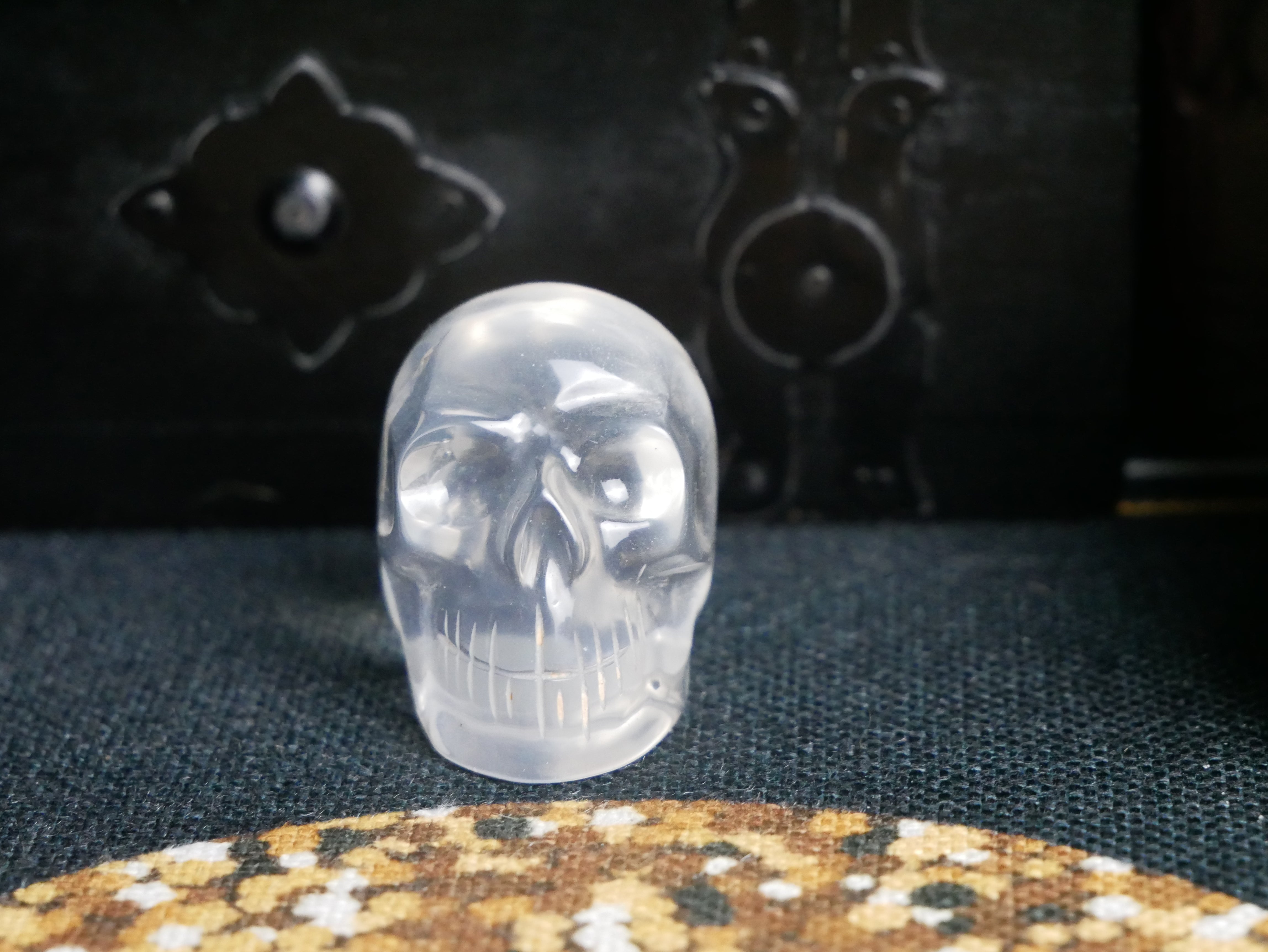 Clear Quartz Skull