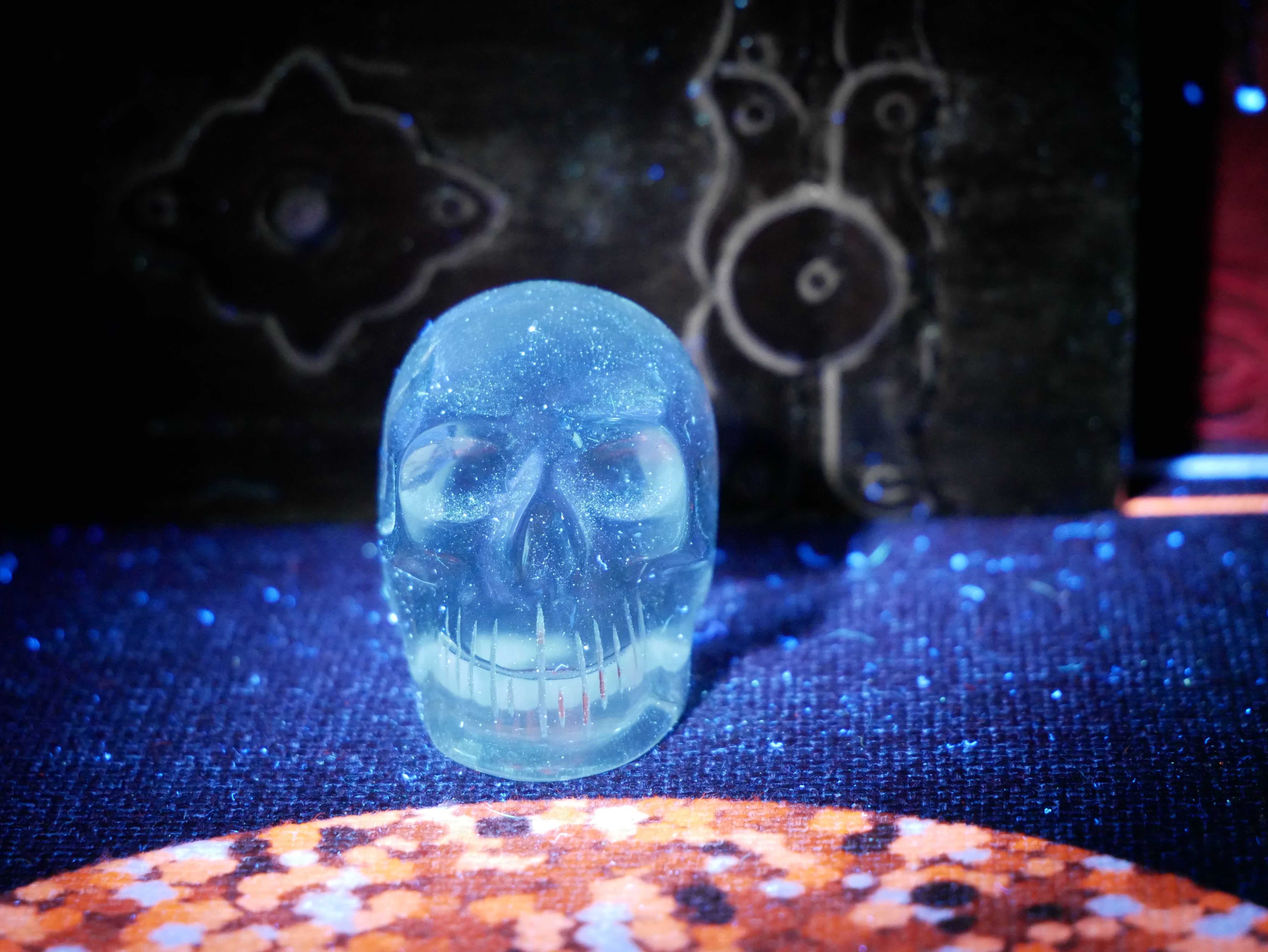 Clear Quartz Skull