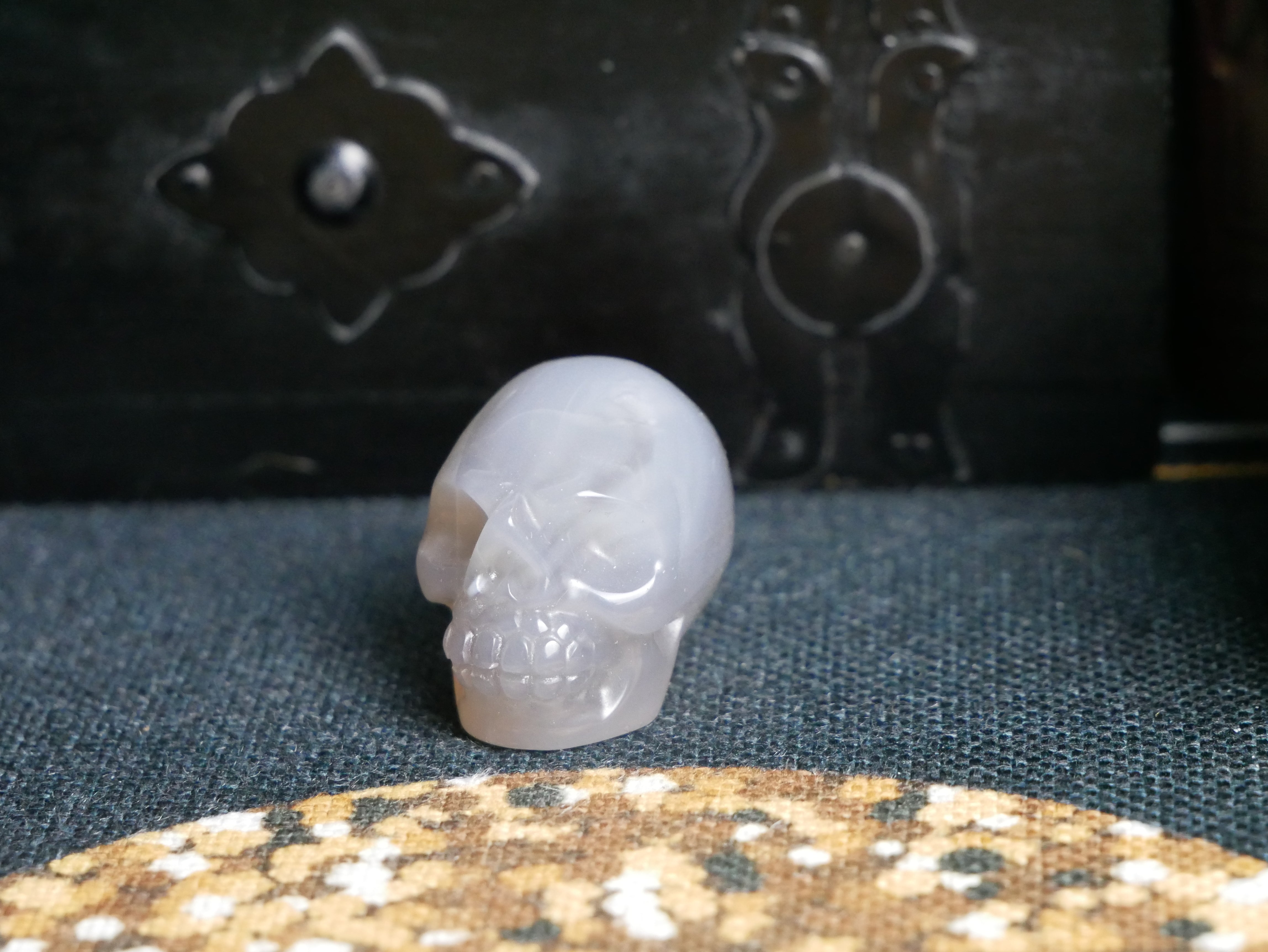 Agate Skull