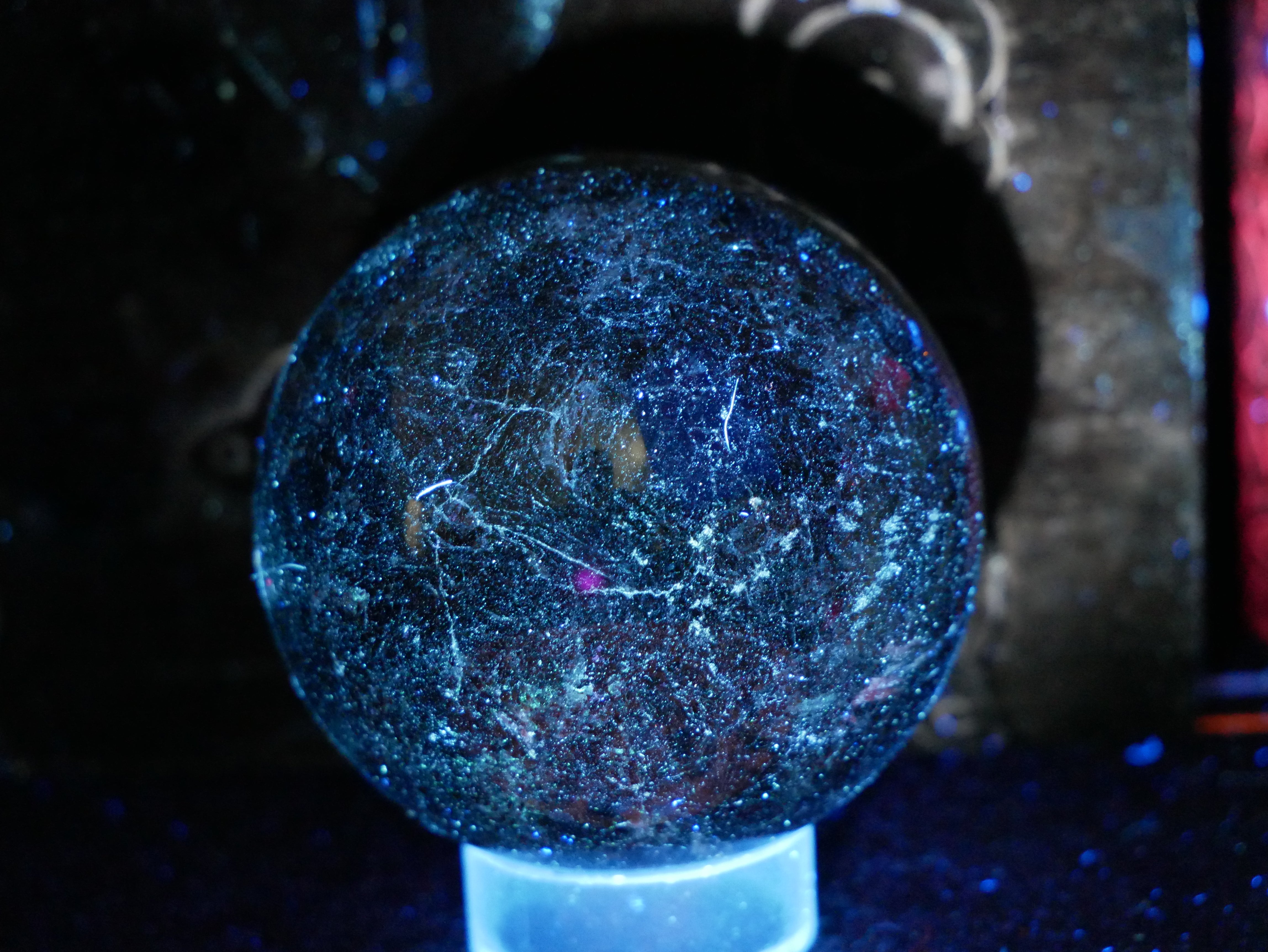 Astrophyllite Skull Sphere