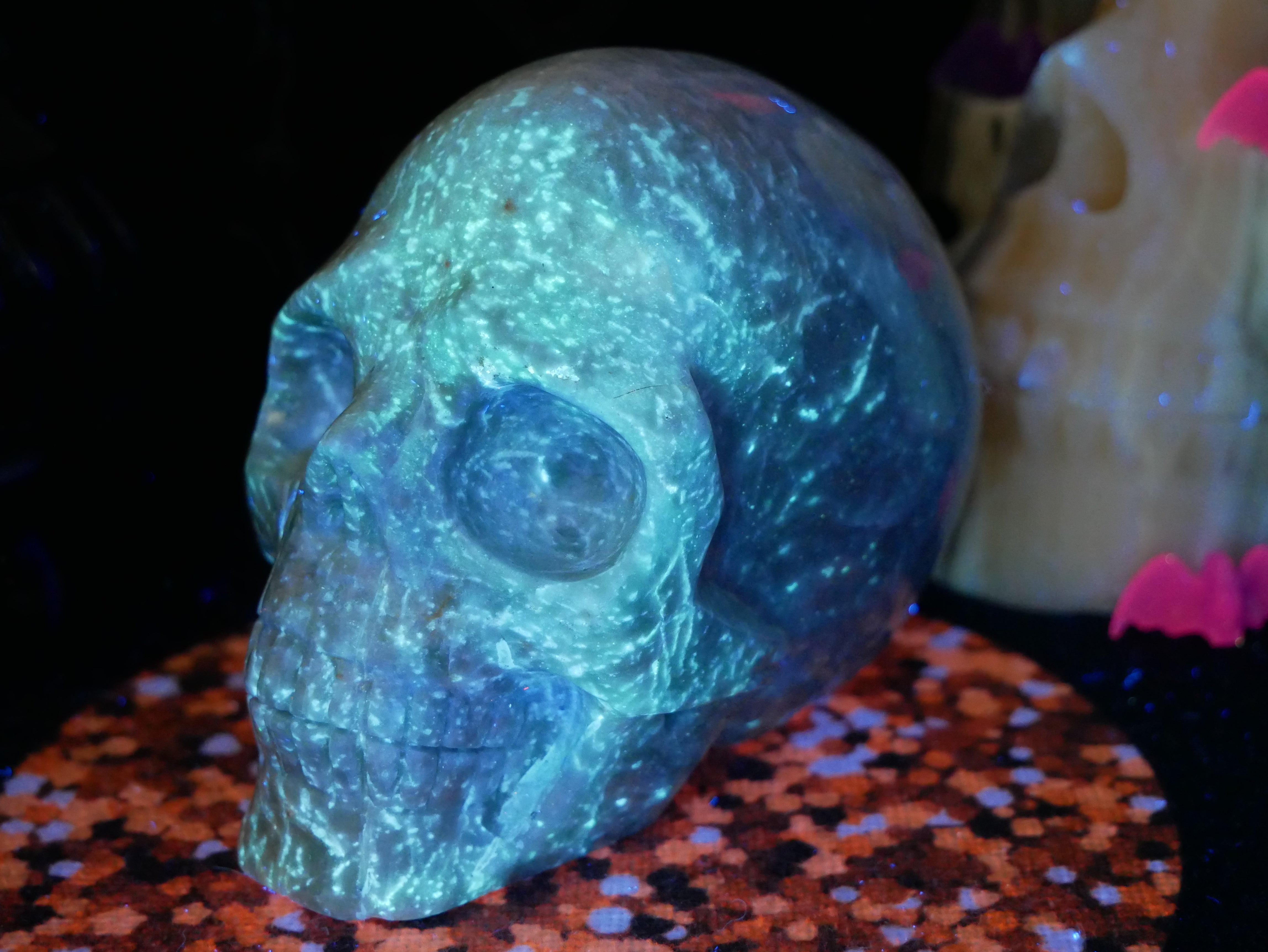 Amazonite Skull