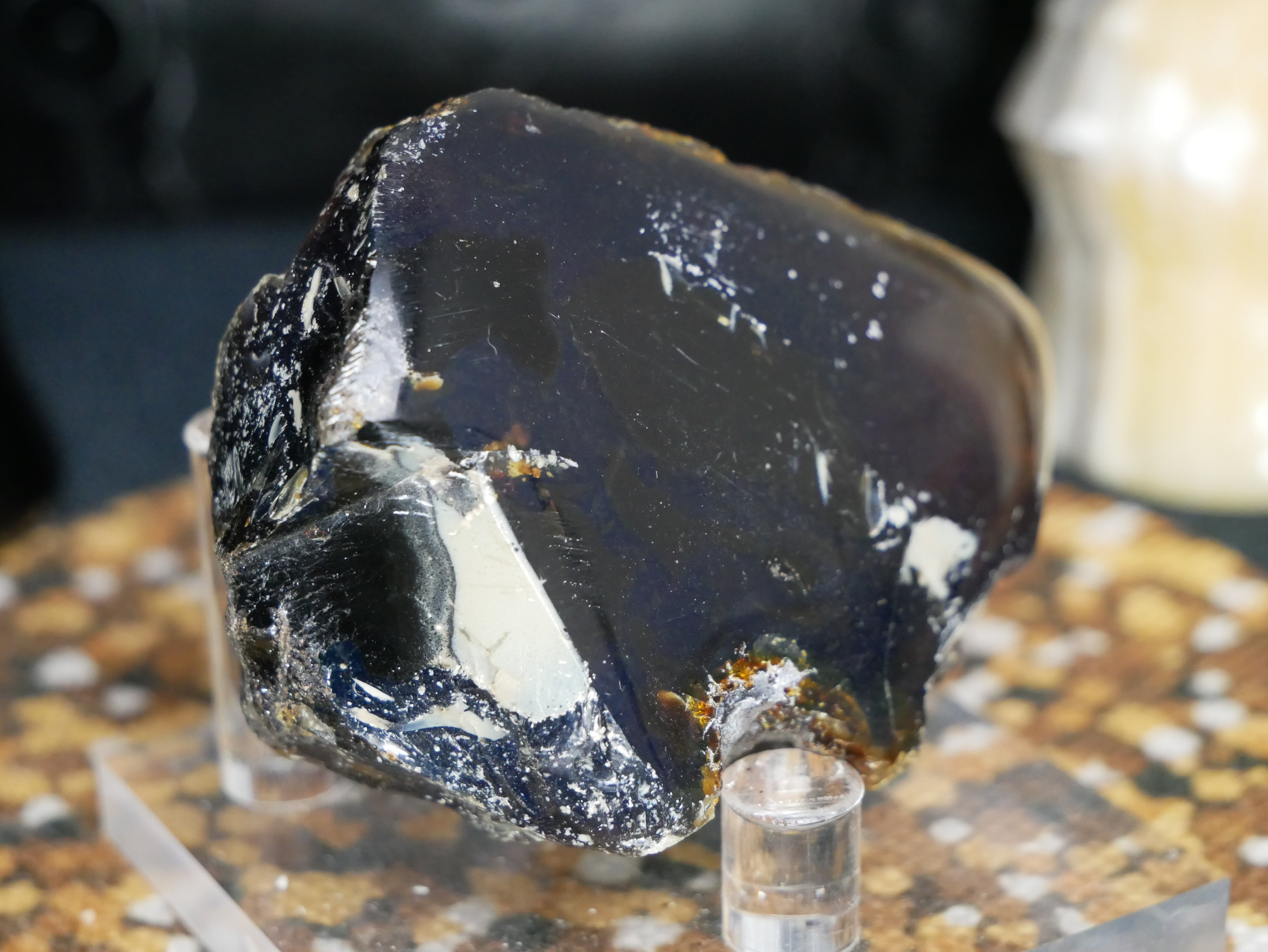 Indonesian Blue Aber Resin